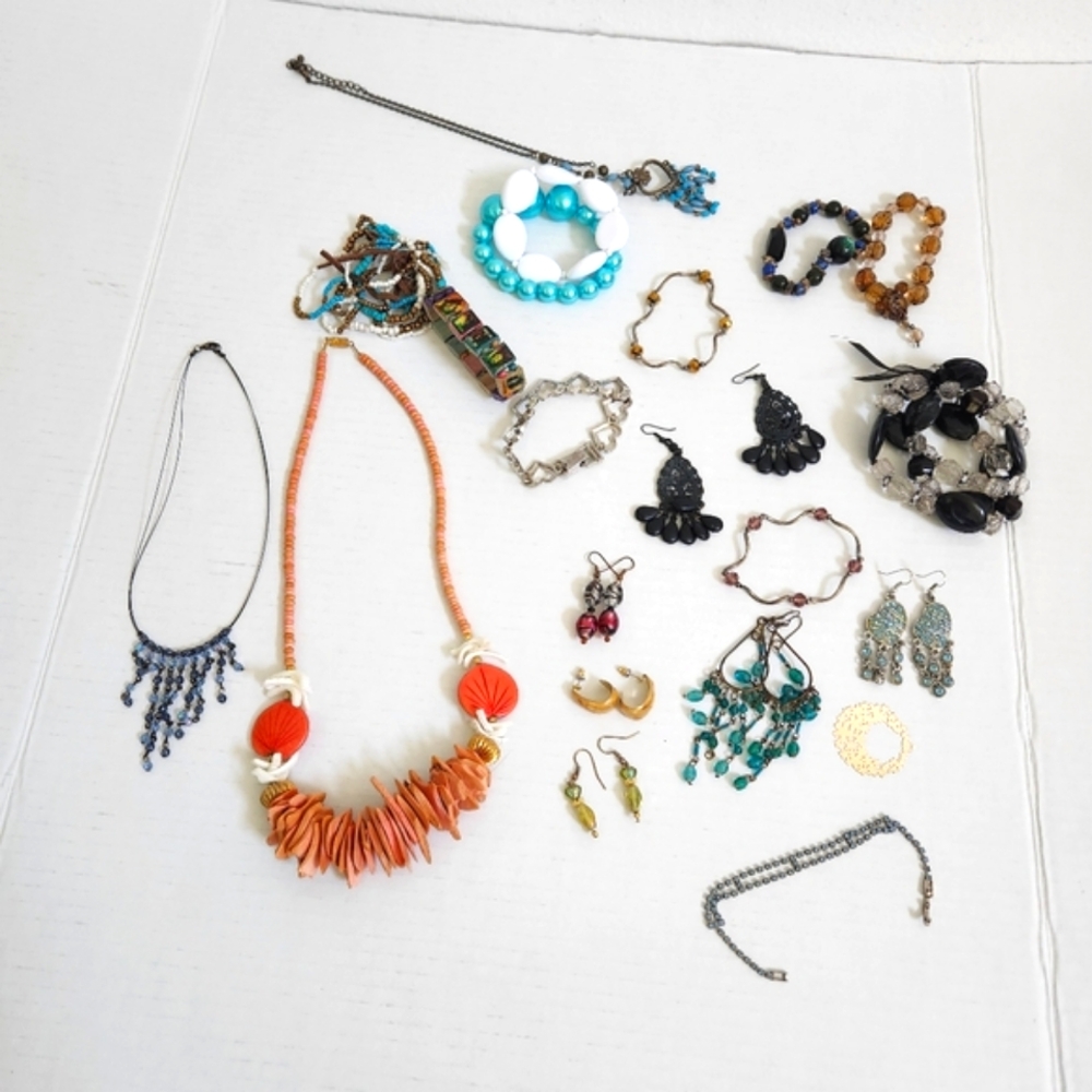 Assorted Women's Jewelry Jar Collection